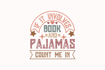 Book Funny Quote EPS T-shirt Design