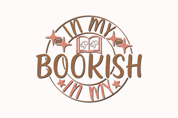 Book Funny Quote EPS T-shirt Design