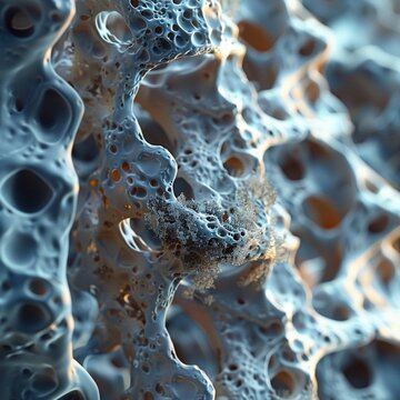 Show the activation of vitamin K-dependent proteins involved in bone mineralization using X-ray imaging.