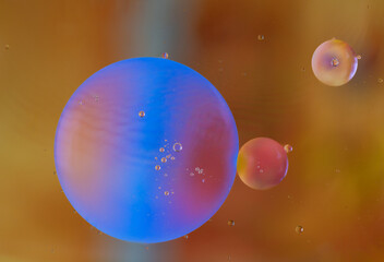Abstract Oil Bubbles - 766509307