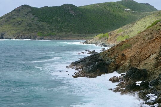 Caribbean coastline. High quality photo