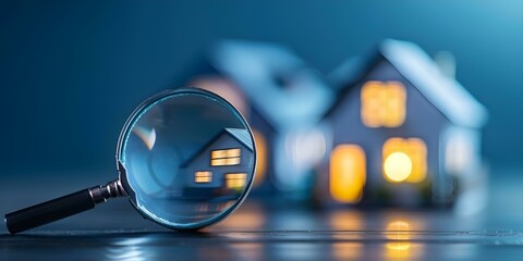 Navigating the Real Estate Market: Exploring Homeownership and Investment Opportunities through Mortgage Acquisition. Concept Real Estate Market, Homeownership, Investment Opportunities - obrazy, fototapety, plakaty