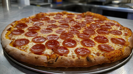 Traditional Pepperoni Pizza