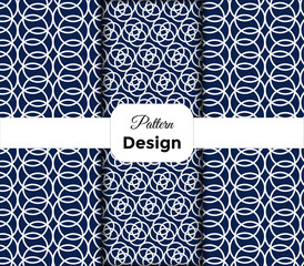 vector unique pattern design template
