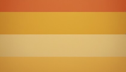 A minimalist abstract background with horizontal stripes in warm autumnal shades of orange, yellow, and cream, perfect for seasonal designs.