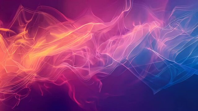 Abstract background, beautiful lines and blur, fractal for creativity design