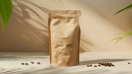 Fresh Brews: Coffee Product Mockup Photography. Generative AI