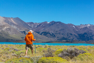 Fototapeta premium Hike in Patagonia