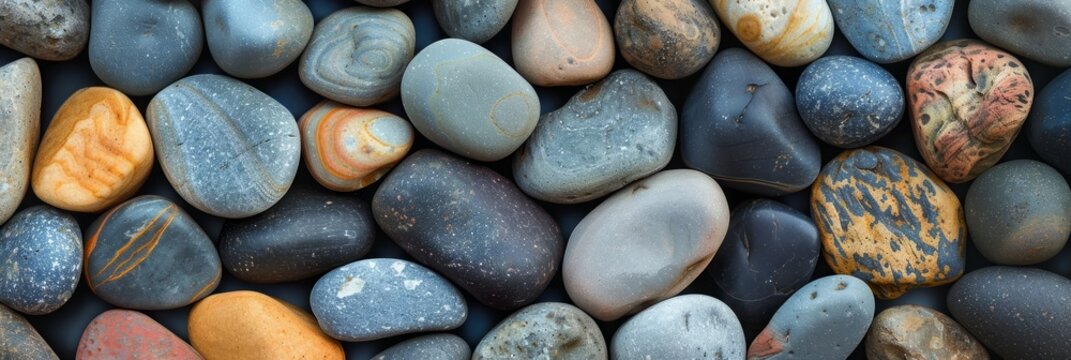pepple stone background