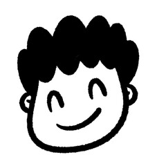png, people face, cartoon design element, cartoon ,png cartoon, doodle, handdraw, design, charactor, cute, kwaii, cartoon clipart, black and white