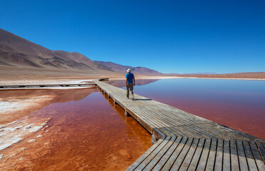 Tourist in Northern Argentina