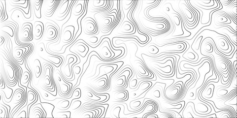 Contour map wavy background. Abstract Geographic Gradient line mountain relief. background. Geography scheme and terrain. Topography grid map. Stylized topographic contour map backdrop.