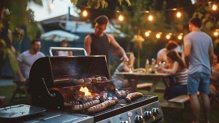 Grilling up some delicious sausages on a hot summer day is a great way to enjoy the outdoors and spend time with friends and family.