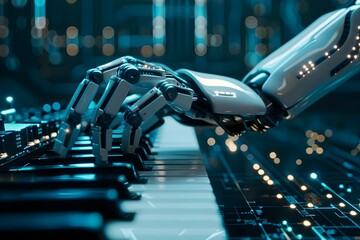 Photo showing technology integration in digital strategies through automation or data management systems. Concept Digital Transformation, Technology Integration, Automation, Data Management Systems
