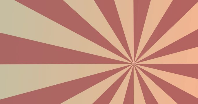 Abstract background in flat style with animation of rounded rectangles, Vintage Color, Animation of seamless loop.