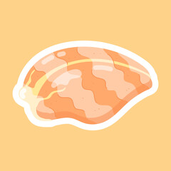 Chicken Delicacies Flat Stickers 