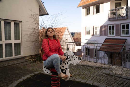 happy person on thingy