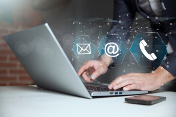 email marketing concept, business concept