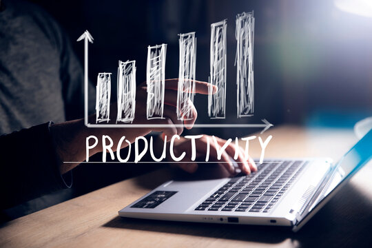 Increase productivity concept, business concept