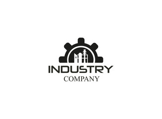 UNOQUE Building logo design template on white background
