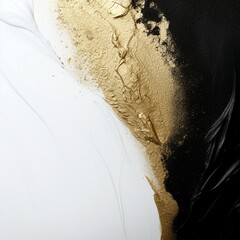 Close Up of Black and Gold Background