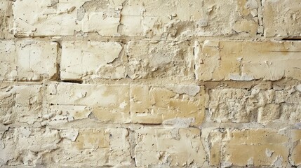 A creamy beige brick surface, providing a neutral backdrop for any scene.