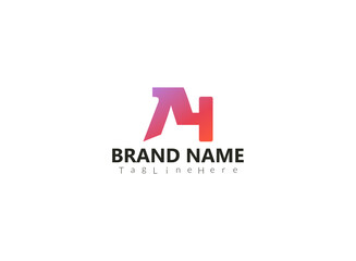 Abstract modern  latter logo design.