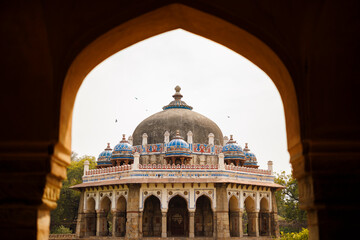 Tomb of Isa Khan, located within the Humayun's Tomb Complex