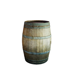 Fototapeta premium Barrel without background 3D render