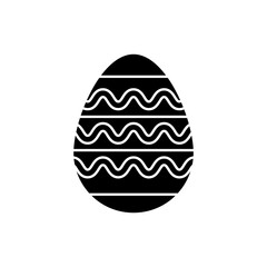 Easter eggs concept line icon. Simple element illustration. Easter eggs concept outline symbol design.