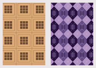 Seamless checkered Plaid Pattern vector in stripes. Tartan fabric texture print
graphic for dress, scarf, shirt, blanket, duvet cover etc. seasonal textile design.