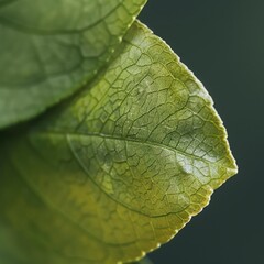 Tree leaf close up. Beautiful natural background