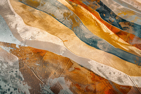 A close-up of an abstract background inspired by the stunning landscapes of Spain.