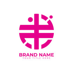 Fototapeta na wymiar Simple illustration Logo for Business Company Vector Logo Design