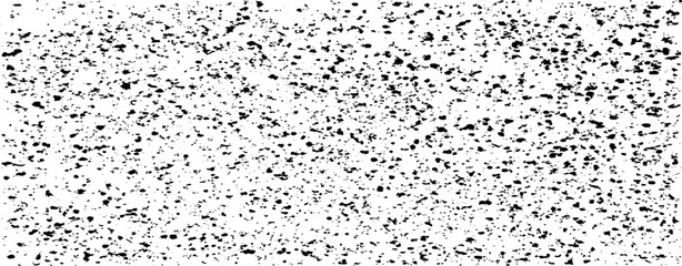 Snow, stars, twinkling lights, rain drops on black background. Abstract vector noise. Small particles of debris and dust. Distressed uneven grunge texture overlay.