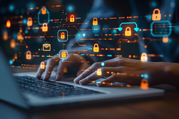 Cybersecurity, Office Work. Generative AI