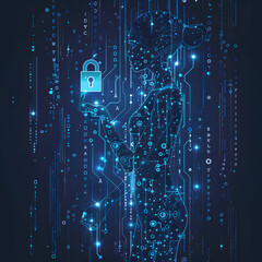 Cybersecurity, Office Work. Generative AI