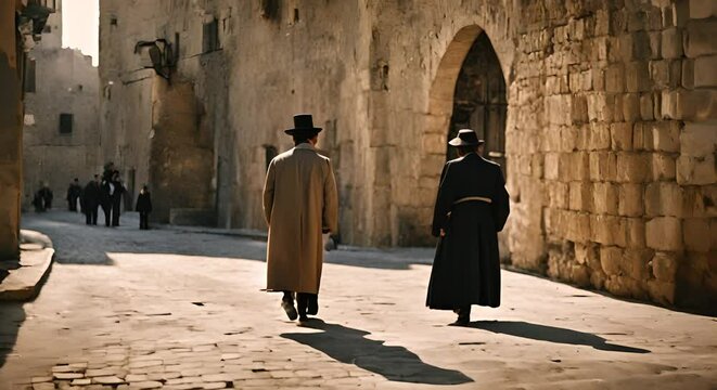 Ultra-Orthodox Jews.