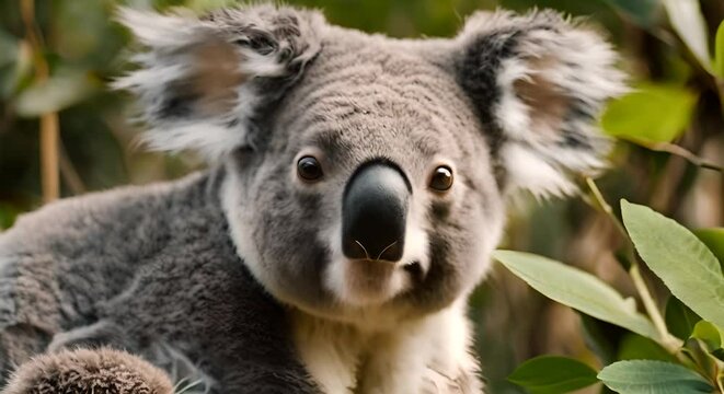 Koala in the forest.