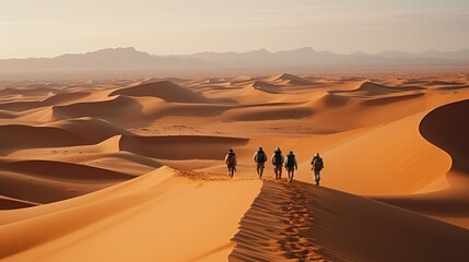Desert Expedition - obrazy, fototapety, plakaty