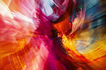 An abstract background that captures the vibrant and lively spirit of Spain.