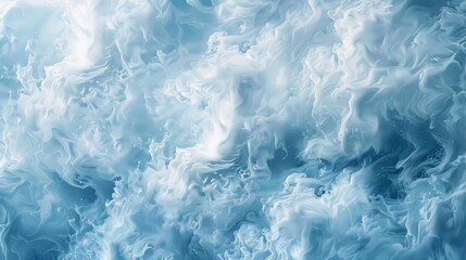 Obraz premium Soft and fluffy, this textured background looks like swirling clouds in the sky.