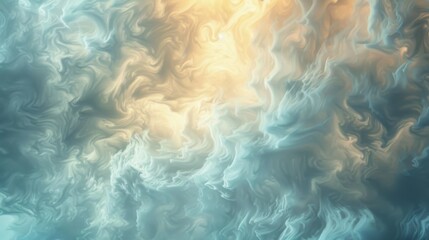 Soft and fluffy, this textured background looks like swirling clouds in the sky. - obrazy, fototapety, plakaty