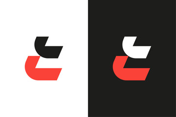 Initial abstract T Logo - obrazy, fototapety, plakaty