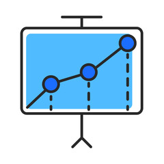 Financial colored icon pack