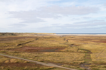 De Slufter nature reserve on the Wadden island of Texel.
