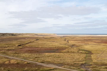 Foto op Aluminium Noordzee, Nederland De Slufter nature reserve on the Wadden island of Texel.