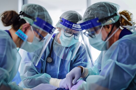 Healthcare Professionals Using Protective Equipment: Ensuring Patient and Self-Safety 