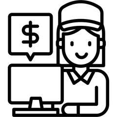 Cashier Icon