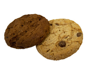 Cookies isolated on transparent background